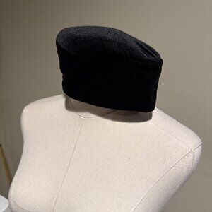 Velvet pill box hat, cosplay, dance recital